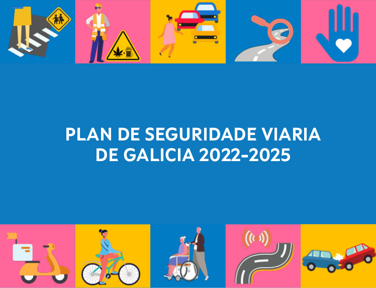 Imaxe asociada a Plan de seguridade viaria de Galicia 2022-2025